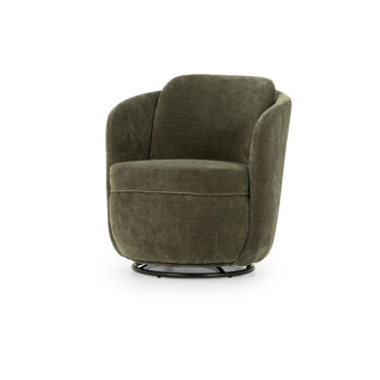 Hamner Swivel Chair, Green