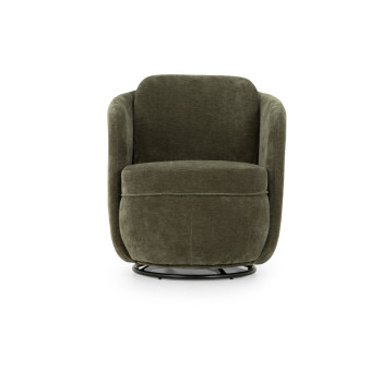 Hamner Swivel Chair, Green