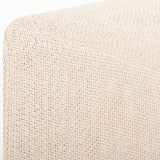 Fraser Ottoman, Beige