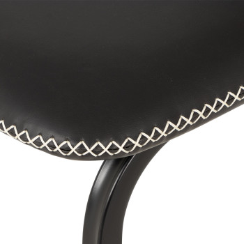 Vintage School Chair, Black