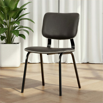 Vintage School Chair, Black