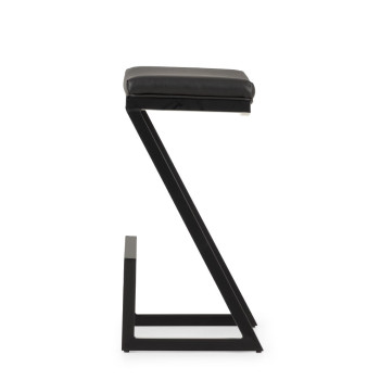 Vintage Z Barstool, Black