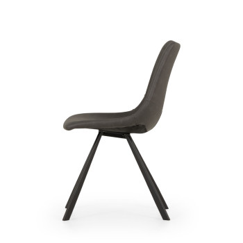 Clevedon Dining Chair, Charcoal