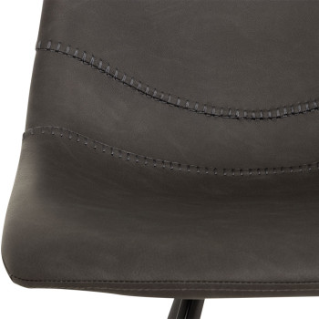 Clevedon Dining Chair, Charcoal