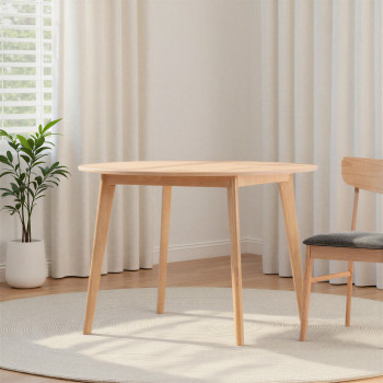 Veno Round Dining Table - W110, Light