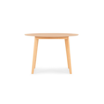 Veno Round Dining Table - W110, Light