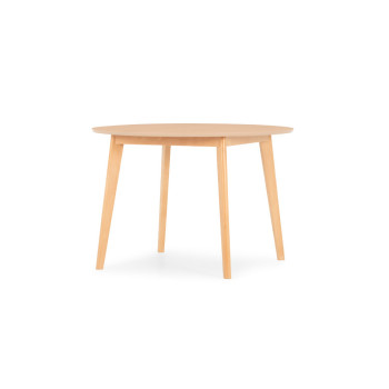 Veno Round Dining Table - W110, Light