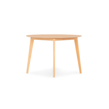 Veno Round Dining Table - W110, Light