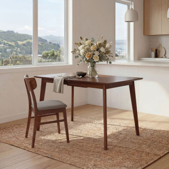 Veno Extension Dining Table - W120/150, Walnut