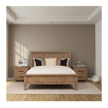 Industrial Queen Bed Frame