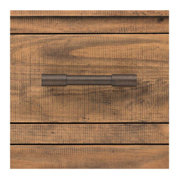 Industrial 2 Drawer Bedside