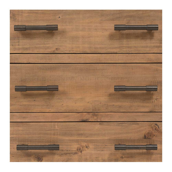 Industrial 4 Drawer Tallboy