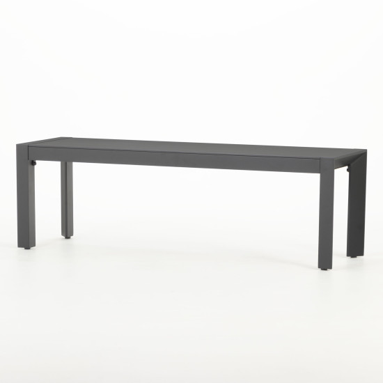 Antoni Outdoor Bench - W150, Gunmetal