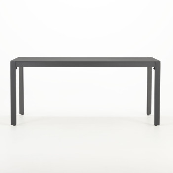 Antoni Outdoor Dining Table - W170, Gunmetal
