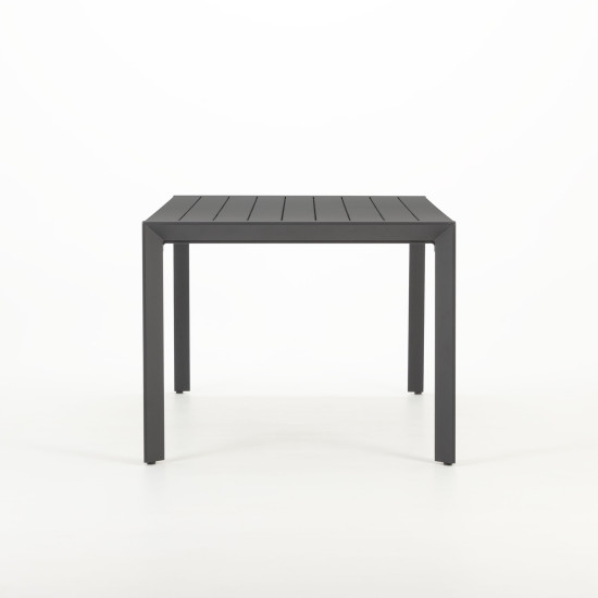 Antoni Outdoor Dining Table - W170, Gunmetal