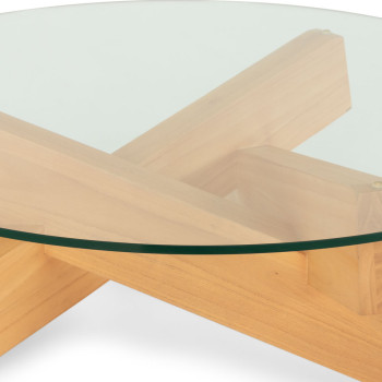 Kara Coffee Table, Natural