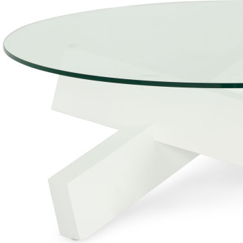 Kara Coffee Table, White