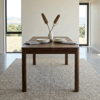 Bromley Dining Table - W180, Dark