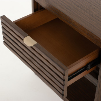 Bromley Side Table, Dark