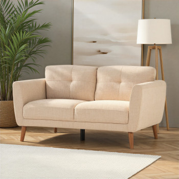 Liam 2 Seater Sofa, Beige