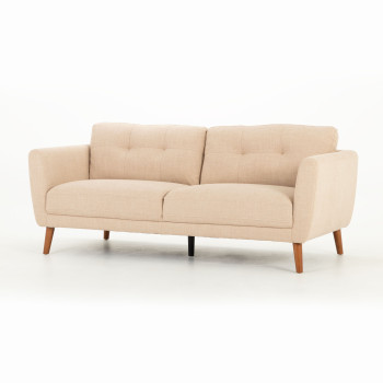 Liam 3 Seater Sofa, Beige