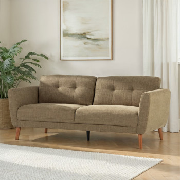 Liam 3 Seater Sofa, Green