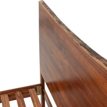 Tipaz King Bed Frame Live Edge