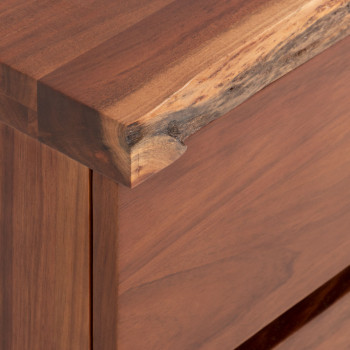 Tipaz 2 Drawer Bedside Live Edge