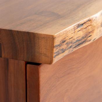 Tipaz 4 Drawer Tallboy Live Edge