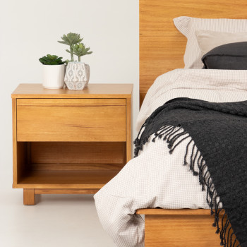 Ashwood 1 Drawer Bedside