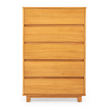 Ashwood 5 Drawer Tallboy