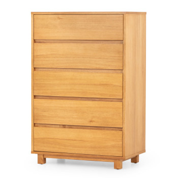 Ashwood 5 Drawer Tallboy