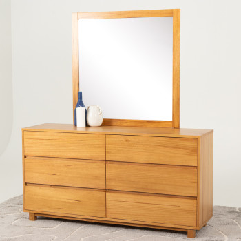 Ashwood 6 Drawer Lowboy