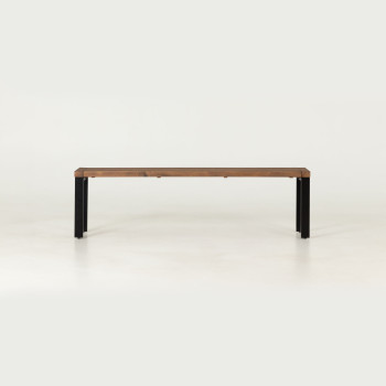 Barnwood Bench - W165, Dark