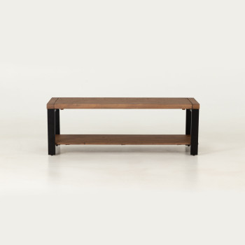 Barnwood Coffee Table, Dark