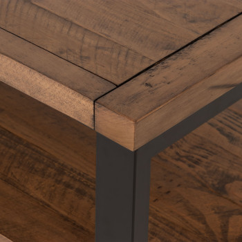 Barnwood Coffee Table, Dark