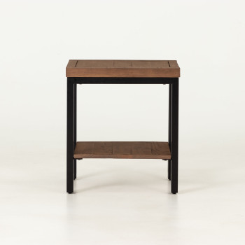 Barnwood Side Table, Dark