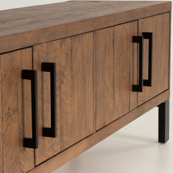 Barnwood Entertainment Unit - W160, Dark