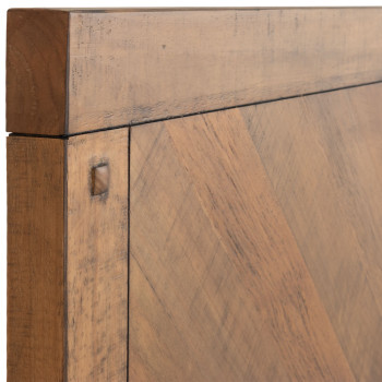 Chevron King/Super King Headboard, Pine