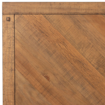 Chevron King/Super King Headboard, Pine