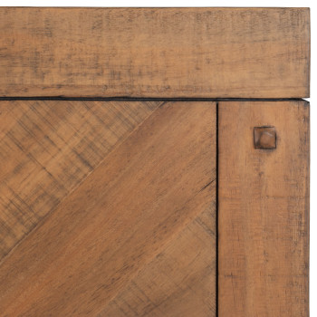 Chevron Single/King Single Headboard, Pine