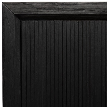 Oslo Queen Bed Frame, Dark