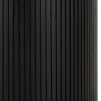 Oslo Round Dining Table - 140 cm, Dark