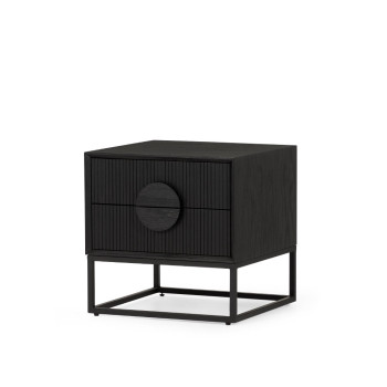 Oslo Side Table, Dark