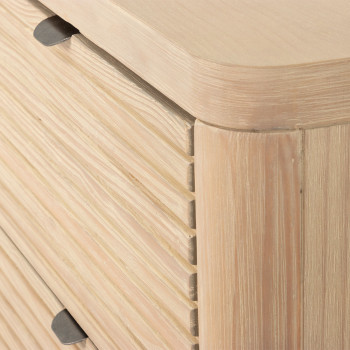 Bromley 4 Drawer Tallboy, Light