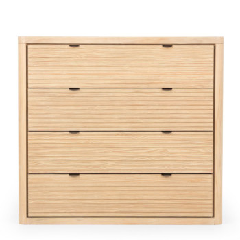 Bromley 4 Drawer Tallboy, Light