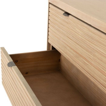 Bromley 4 Drawer Tallboy, Light