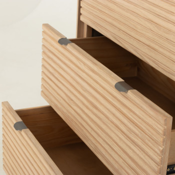 Bromley 4 Drawer Tallboy - W95, Light