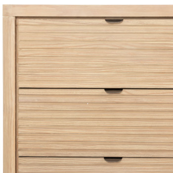 Bromley 6 Drawer Lowboy, Light