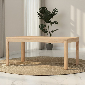 Bromley Dining Table - W180, Light